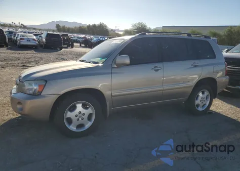 2006 Toyota Highlander Limited from USA, damaged, VIN JTEEP21A760172213